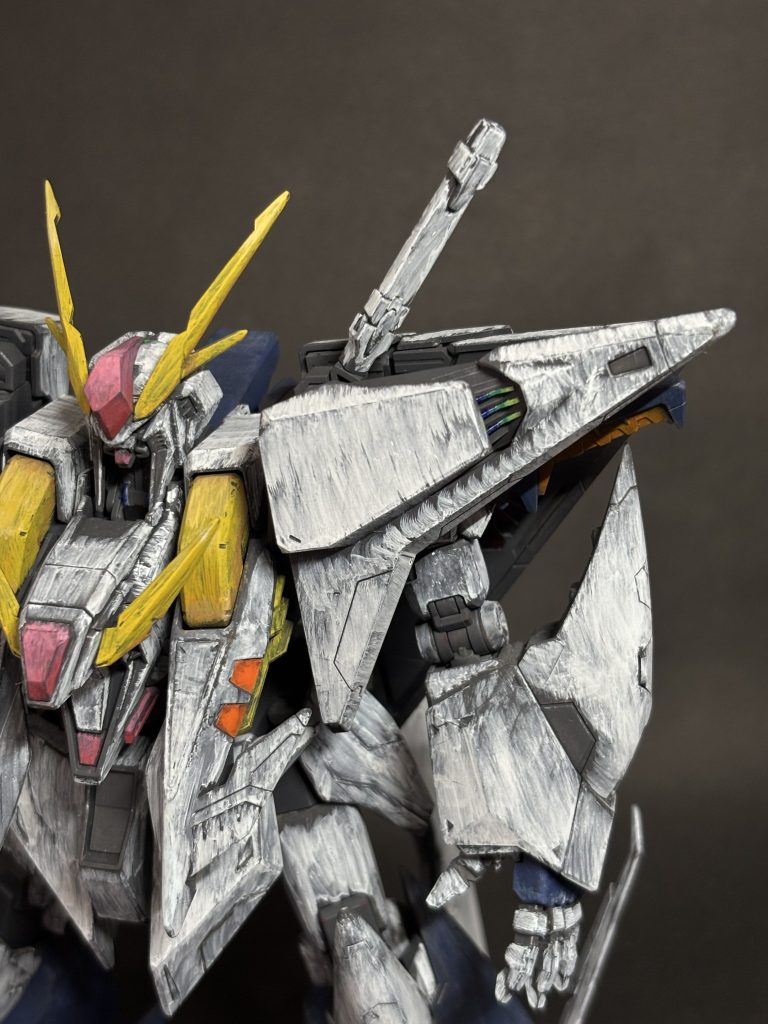 クスィーガンダム　筆塗り全塗装