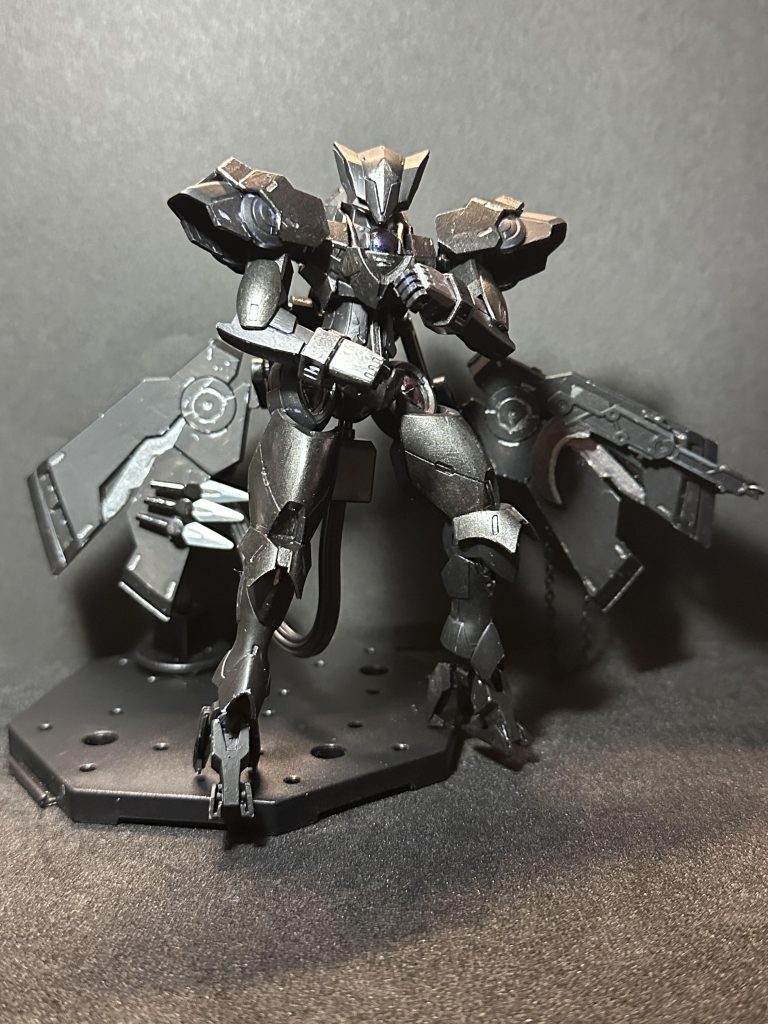 塗装はいつも通り荒いですがw熱量冷める前に形にしたかったので今回は？今回も？自分に甘い仕上げで