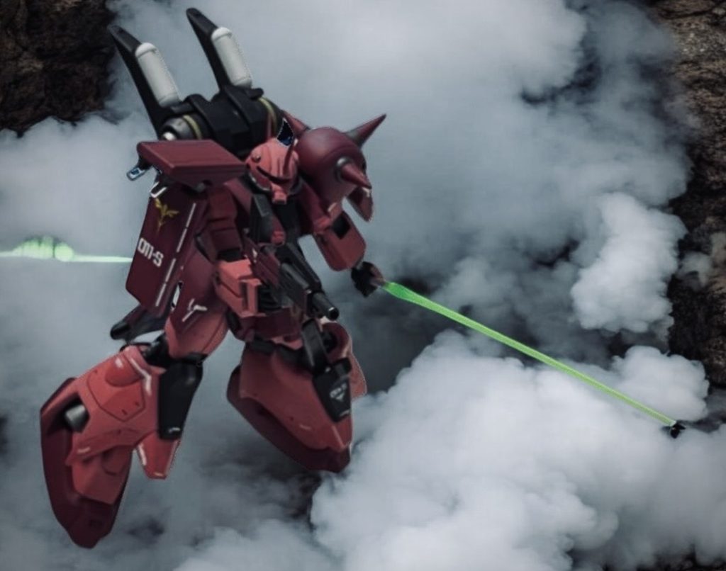 HG ザクIII改 シャア専用機（Twilight AXIS Ver.）–4枚目/制作者：@積み機クズ師