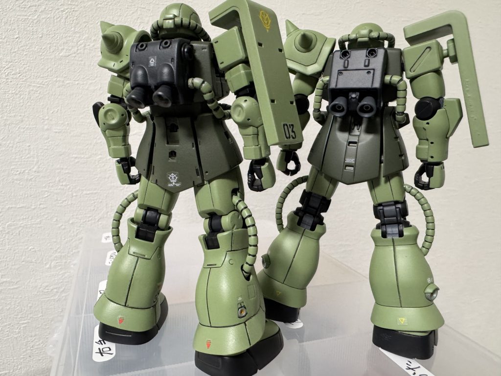 今の時代作りたいプラモが買えないんですね💦ジオン系量産機の再販をお願いします、バンダイさん🙇