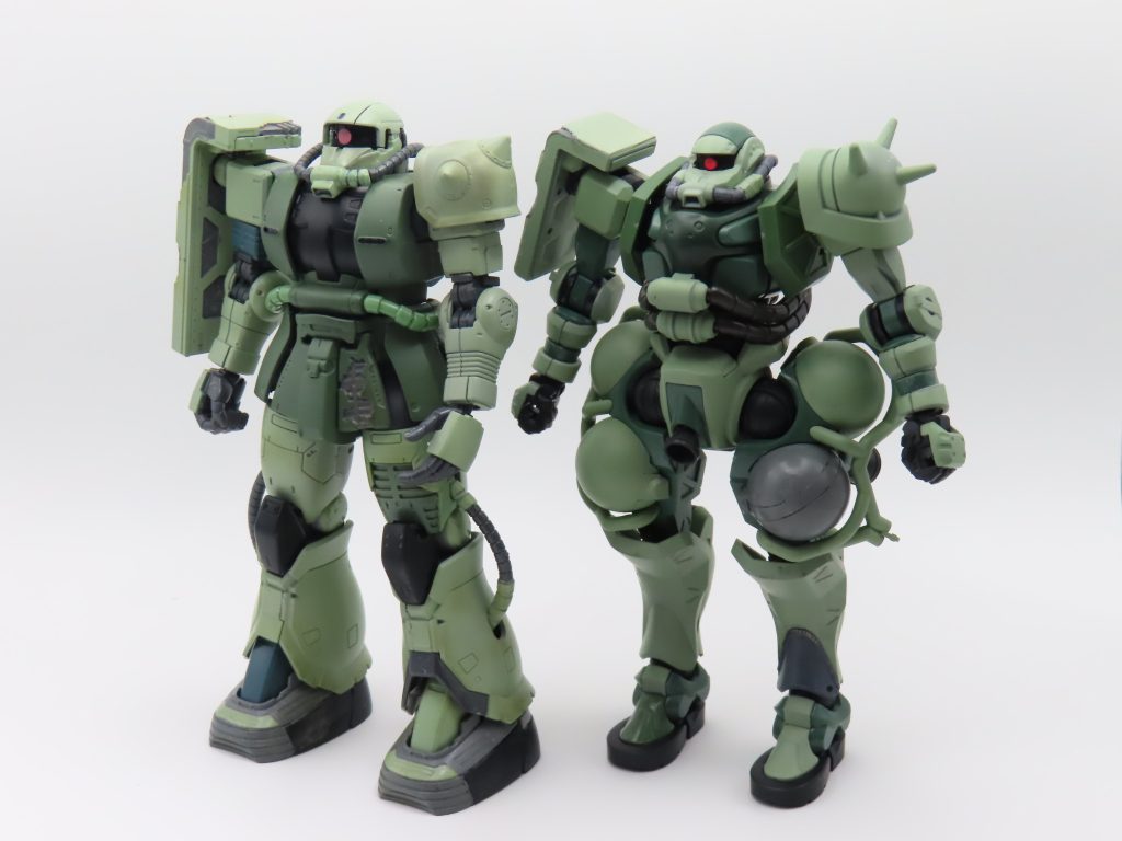 劇場版ククルスドアンの島版のドアンザクを参考にそのままGQザクに寄せただけです&nbsp;