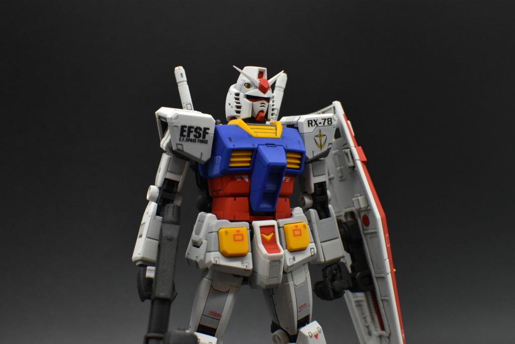 RG ガンダム Ver.1.0 12年越しの全塗装