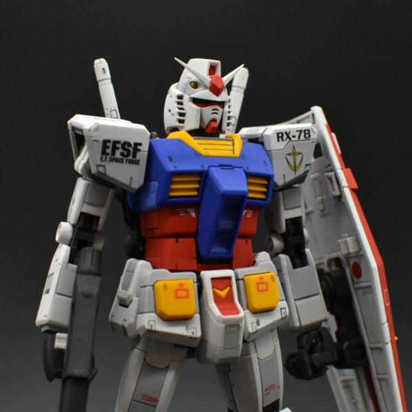 RG ガンダム Ver.1.0 12年越しの全塗装