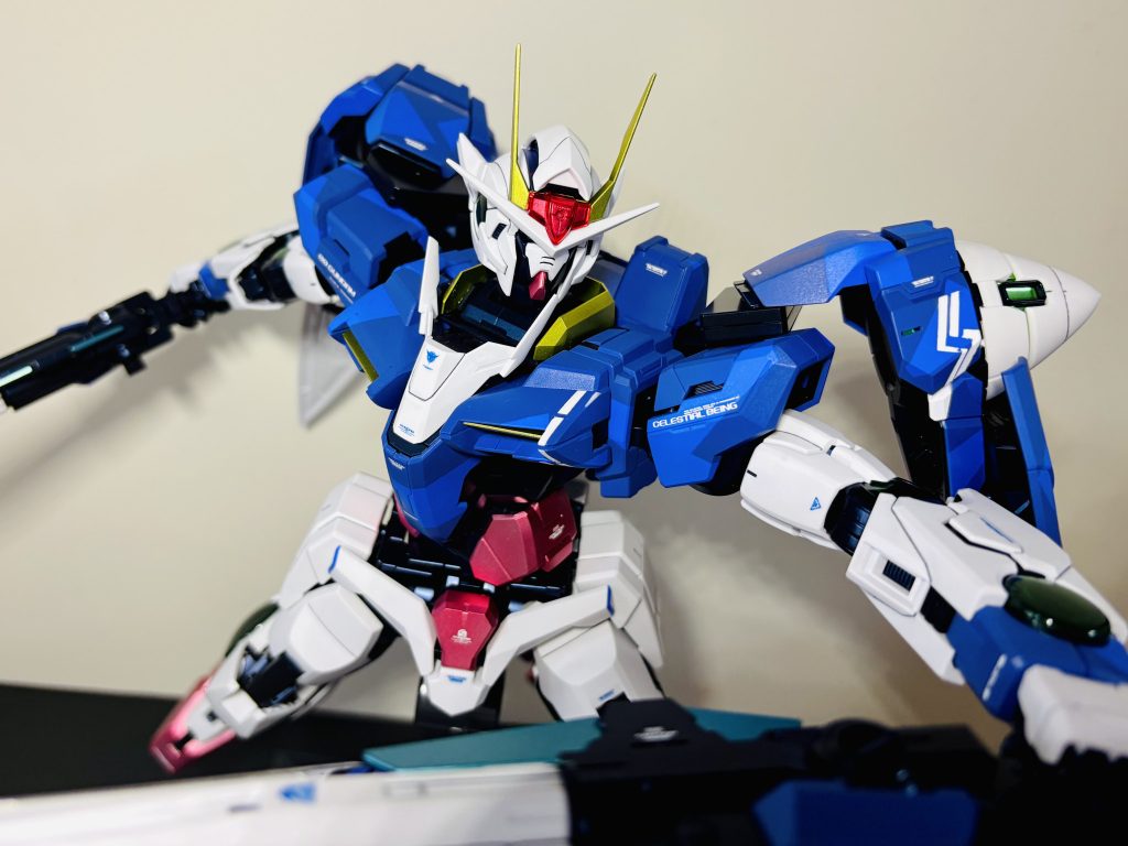 PG ダブルオーガンダム〜デザイナーズブルー ver.〜–3枚目/制作者:夏菜子