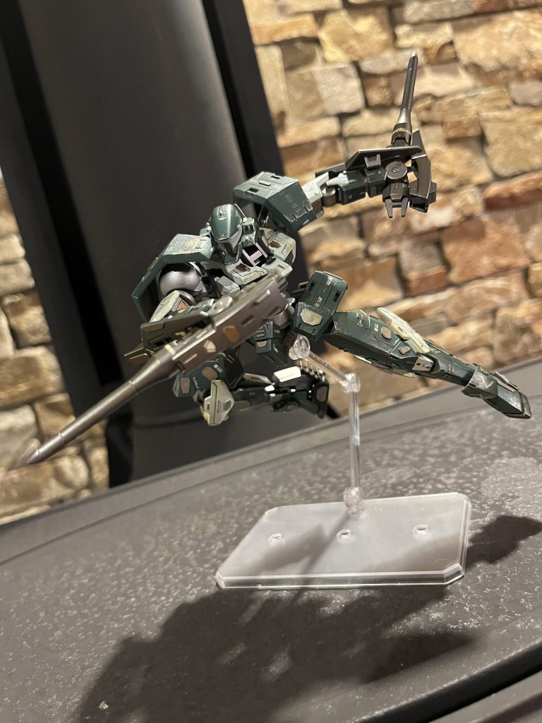 お次はツインパイルでポージング！！ レギンレイズといえばの武器ですよね(*´ω｀*)&nbsp;