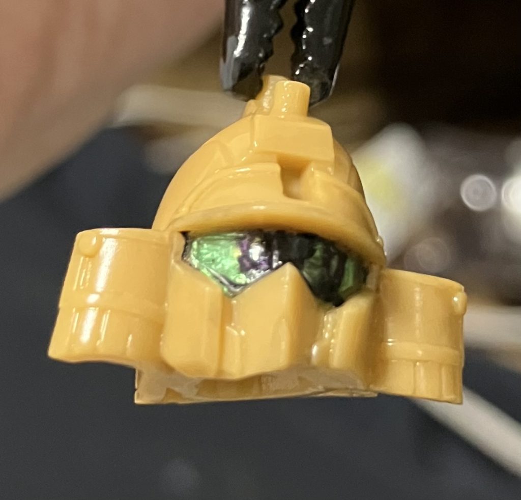 目も同じく自家製デカールです。