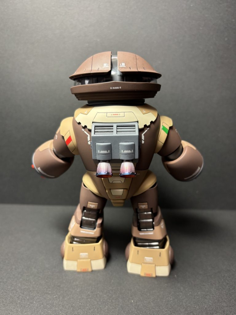 最後ボディーには艶消しトップコートを塗りましたが、フレーム部分はトップコート塗らずです。