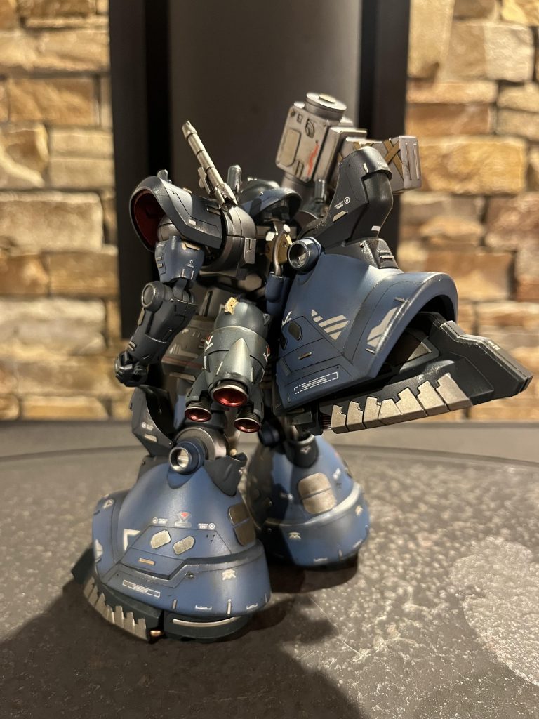 バックショットです！！ 今回久しぶりのGQキットの制作でとても楽しかったです( *´꒳`*)