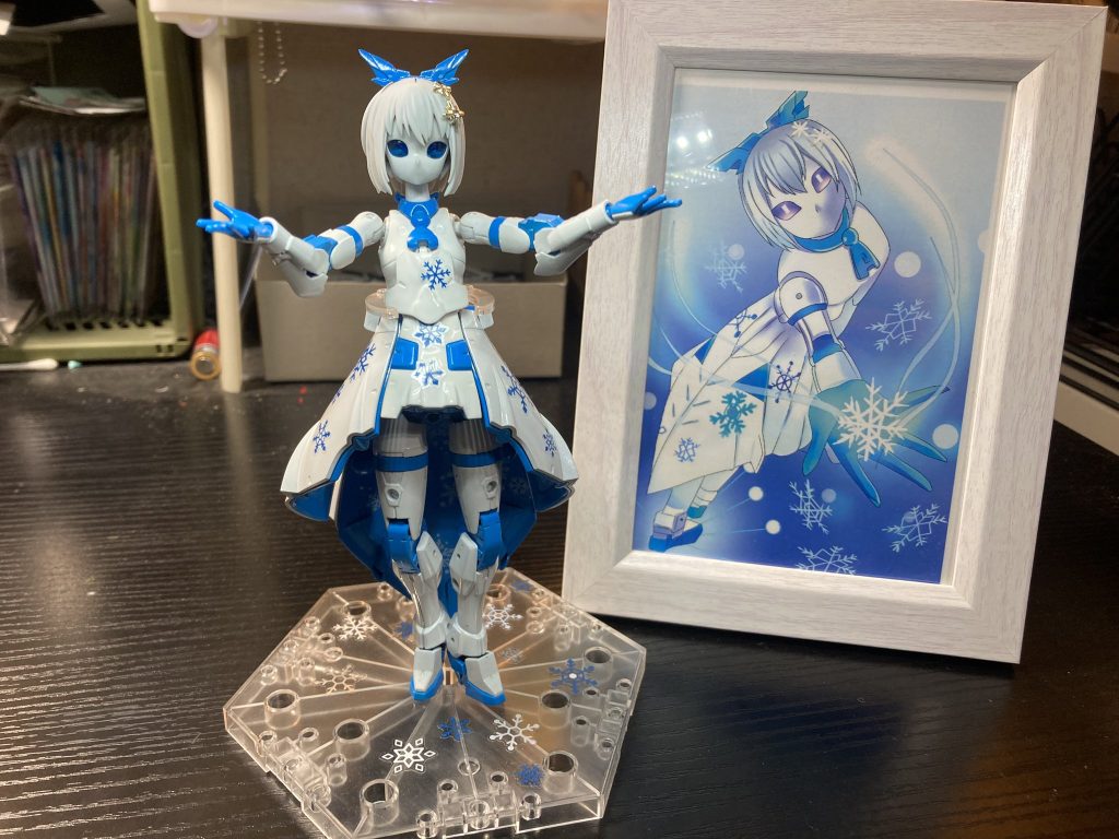 作品名：次に作るガンプラは～？<p>2年前に作った雪の妖精をイメージしたアチェルビーの…、春版を作って行きます！｡今回はミキシングに使うプラモが多め！ネイルシールも使います。完成目標は5月の初旬辺りかな……？。</p>
