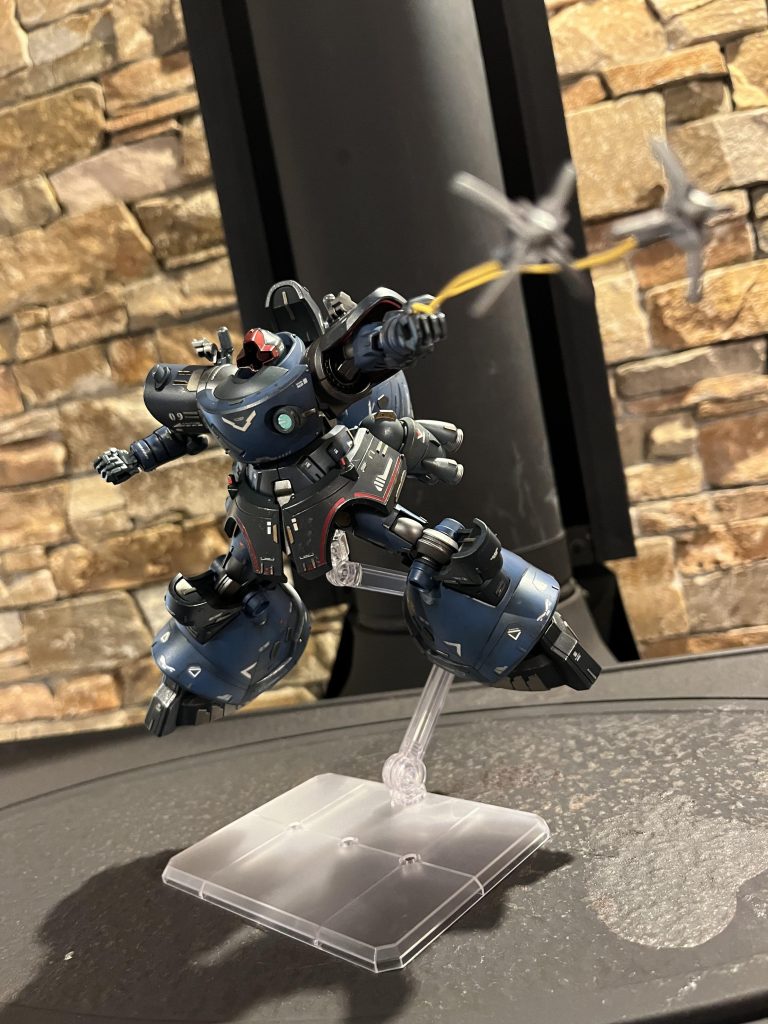 お次は電磁ハーケンでポージング✨️