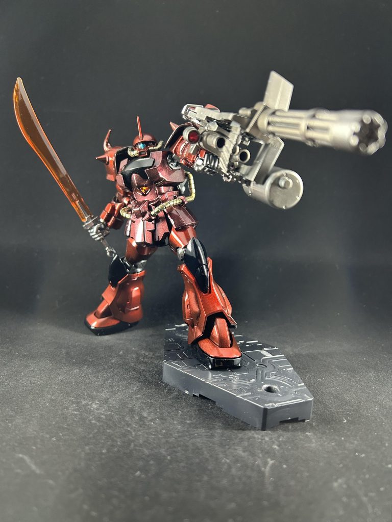 ヒートサーベルはグフから奪いました😂