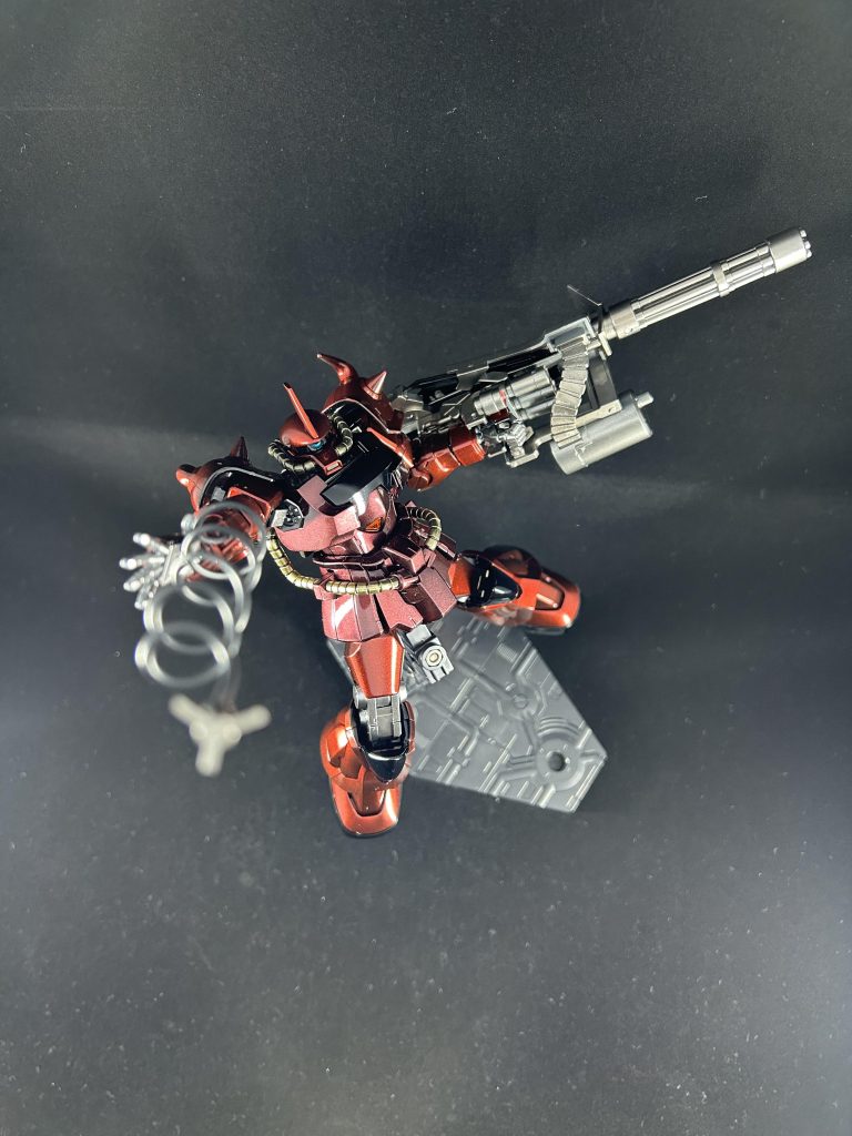 グフカスタム紅–4枚目/制作者：ふじー