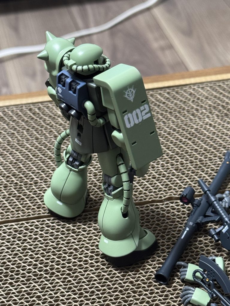 ランドセルの色はアニメ風に。