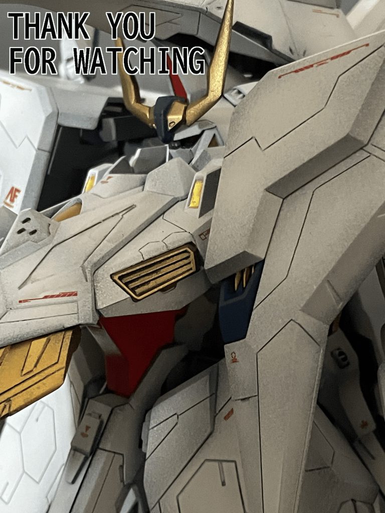 以上です！最近発売が発表されたアリュゼウスガンダム？あいつのパーツがあればもっと理想のペーネロペーが作れた気がしますが(足のパーツとか小説ペネロペに近い？)まぁ…パーツ取りの為に13,200円は無理！あ、ハサウェイ映画２部…まだ見てないです。最近はプライベートが忙しくてプラモもあまりいじってないもんで…。ではまた