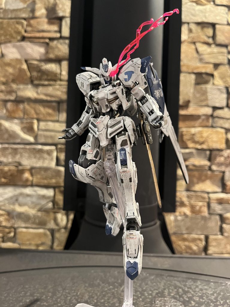 お次はバエルの名シーンでもある登場シーンを再現✨️ 『目を覚ませ！アグニカ･カイエル！』