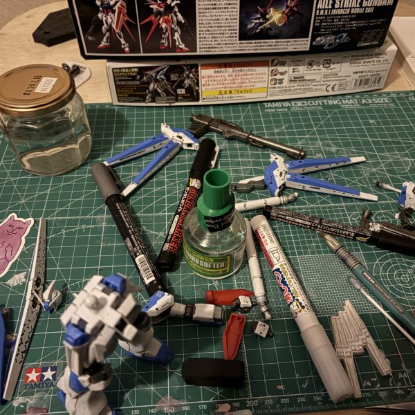HGUCハイνガンダム塗装