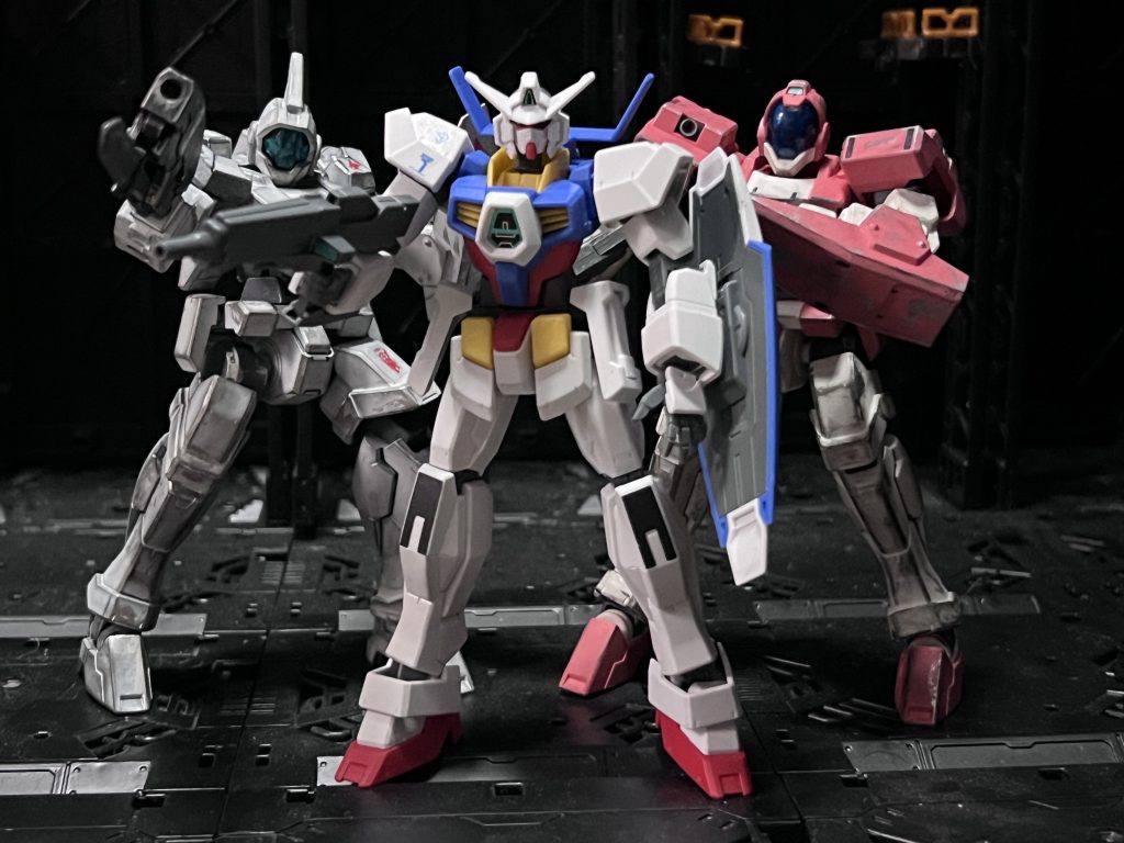 前に作ったジュノアス達と一緒に