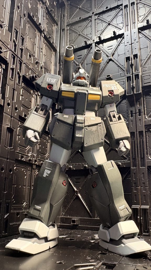 武器など持たなくても力強いスタイル！