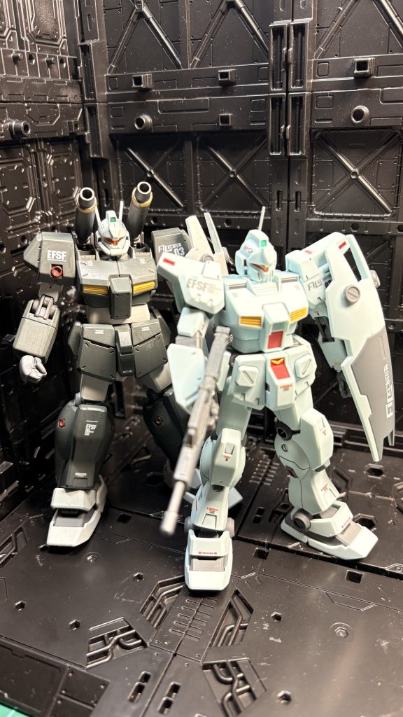 スリム化したおかげか、ジムカスタムに負けないスタイルになりました。良かった良かった！😅