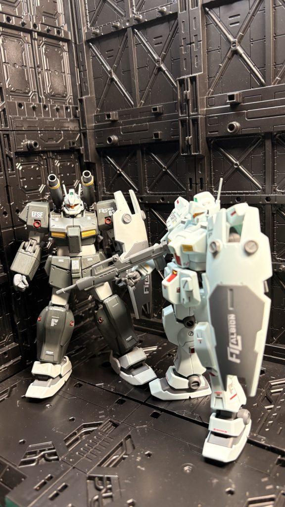 以前作ったジムカスタムと。