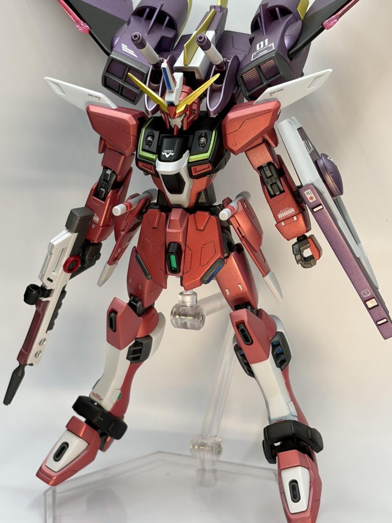 正面ショット　隠ジャは胸部の緑のラインが良いですよね二式は無くなっちゃったのが少し残念