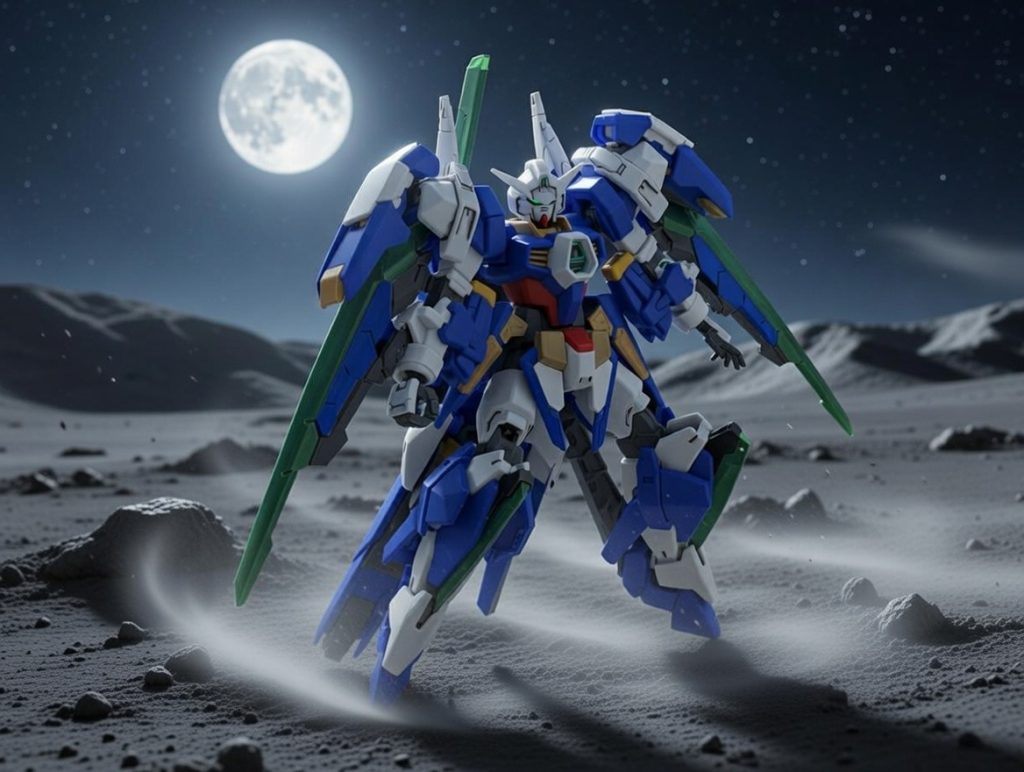 そして両腕にレイザーブレイド装備形態これができるのでエクシア系の腕を使いたかったという