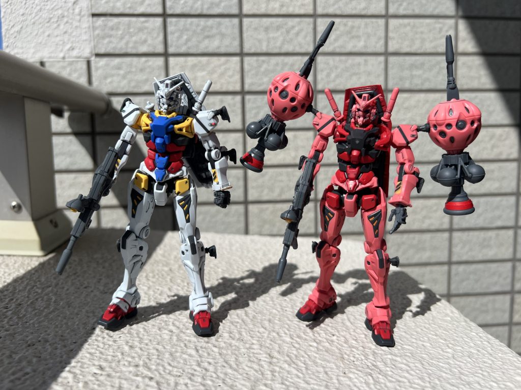 白いガンダム–7枚目/制作者：@shoara1218