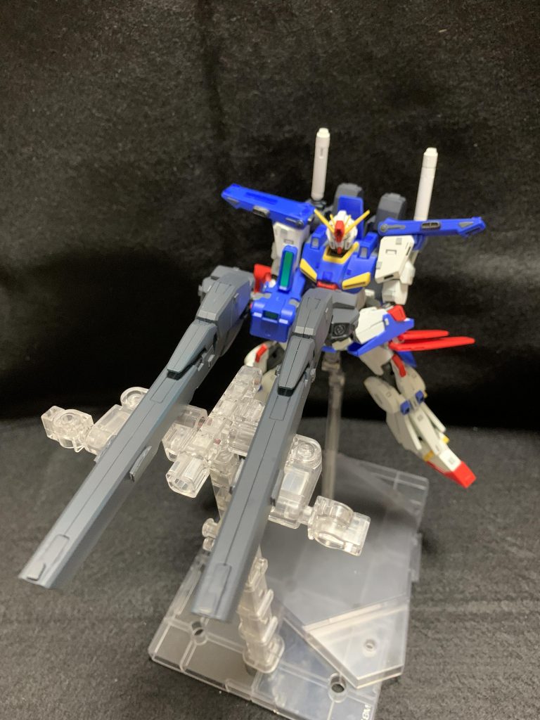 上から見ると砲身の継ぎ目が目立ちます。