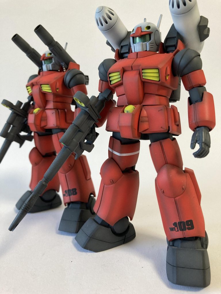 カイ機(108)、ハヤト機(109)