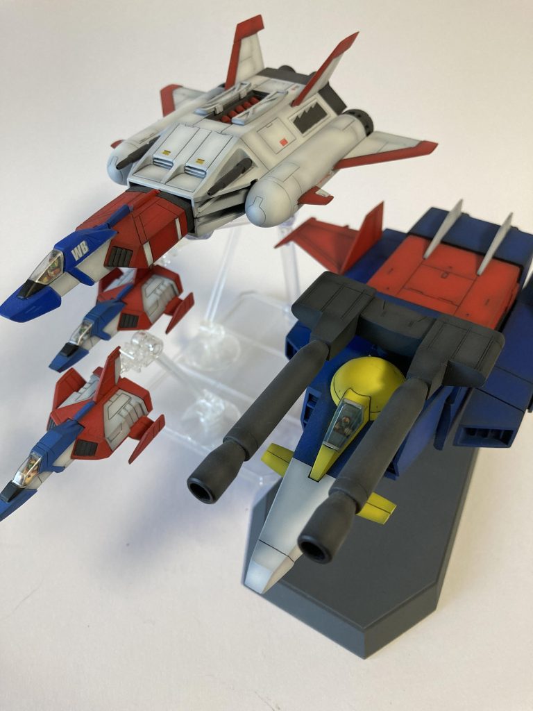 本来なら並ばないWB航空機部隊