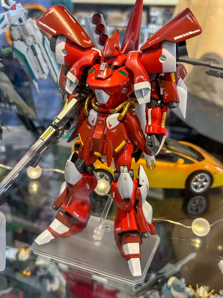 近くの模型屋さんでフェスがあり飾らせて頂きました♪しかし期日を間違えており、フェス最終日に持って行ったので、わずか1日の展示となりました　笑