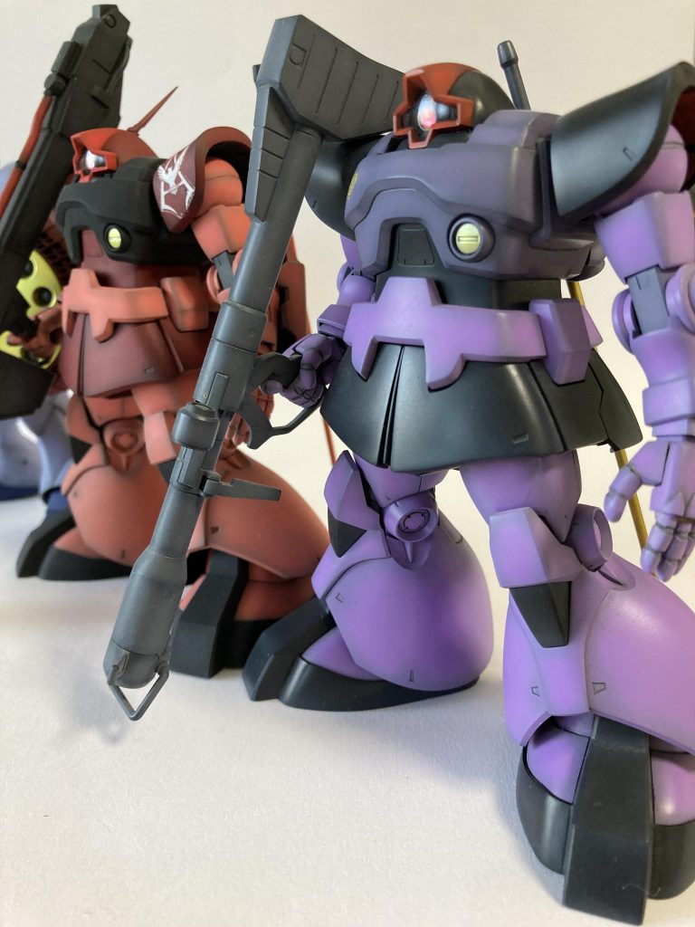 グフ→ドム(当時はドムもリックドムも一緒！)