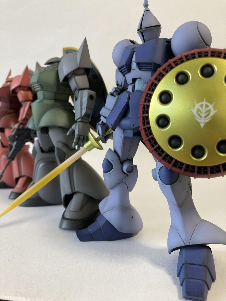 シャア専用リック・ドム→ギャン