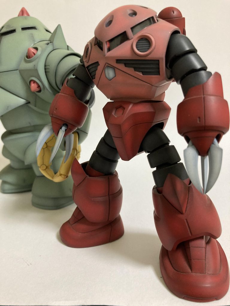 量産型ズゴック→シャア専用ズゴック