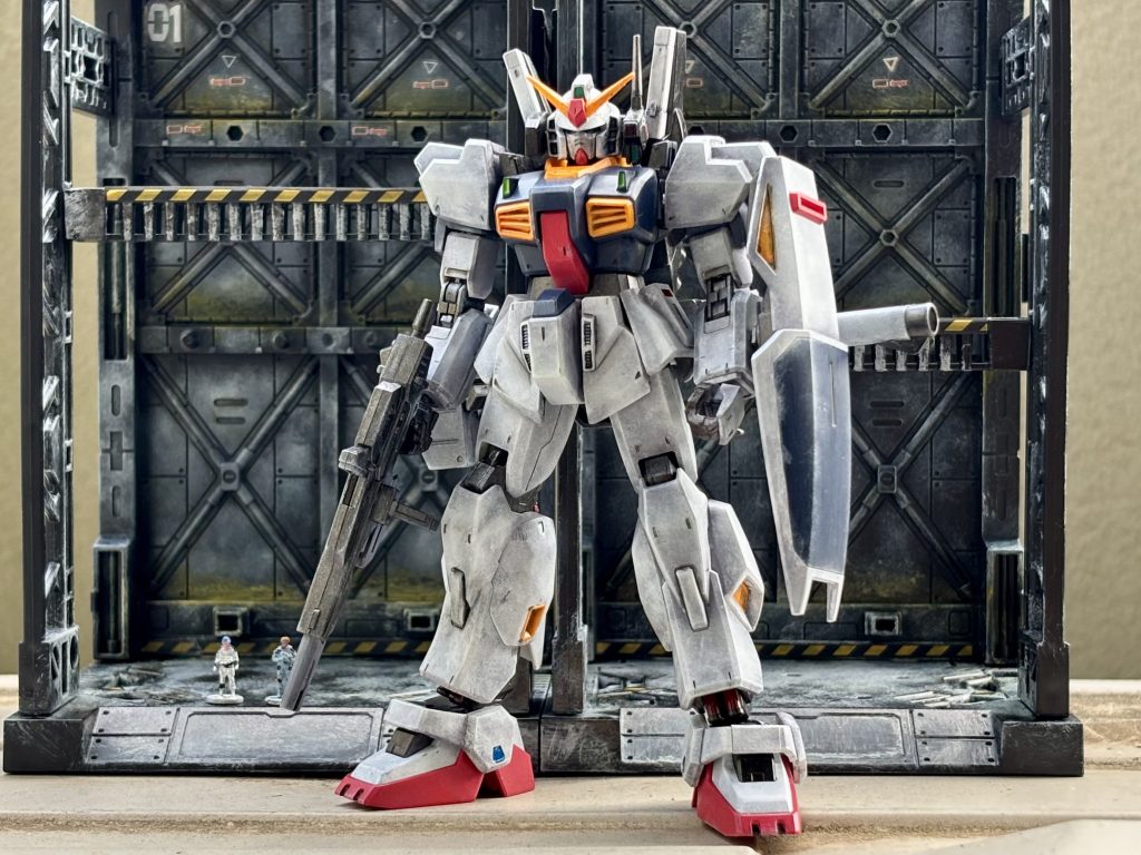 HGUC 1/144ガンダムMk-II（エゥーゴ仕様）–6枚目/制作者：mal__tese
