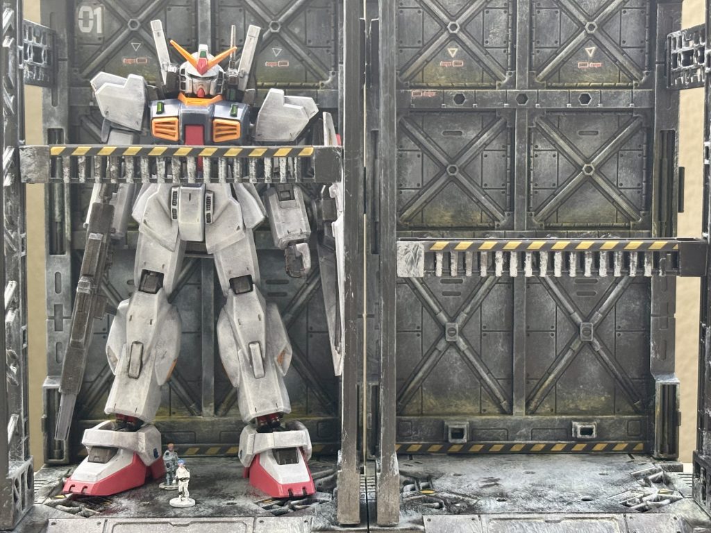 HGUC 1/144ガンダムMk-II（エゥーゴ仕様）–2枚目/制作者：mal__tese