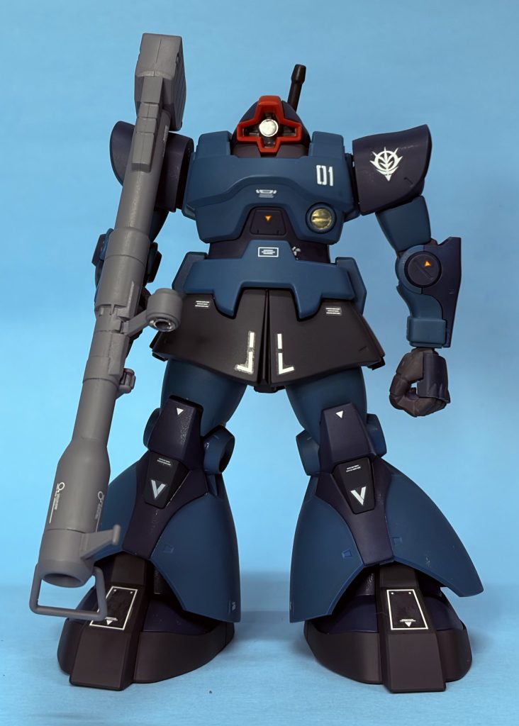 あまり変わらないかなと思いましたが、重量感のある感じにまとまって悪くないかなと(キットが優秀だから何色でも似合う)