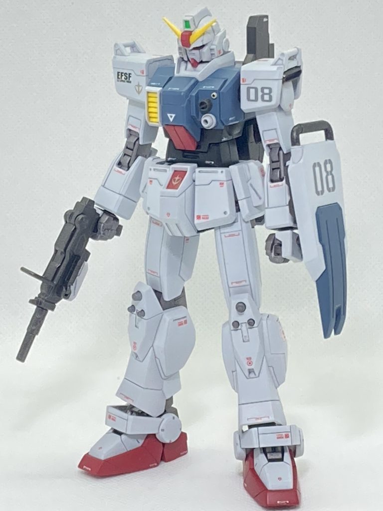 人間の脚は膝上と膝下の長さが同じみたいで、同じにした結果です！全体的に筋彫りも追加