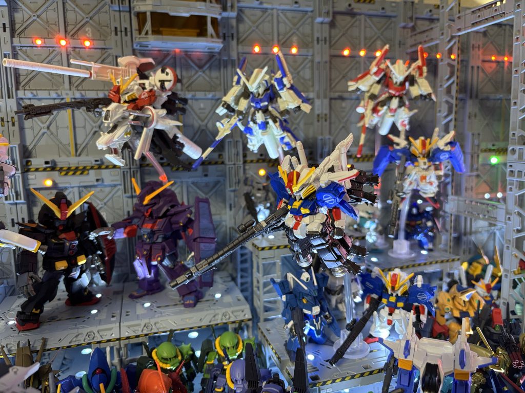 やべー！ハミングバード、マークV、ゼータプラスカッコえぇー！お立ち台！お立ち台作ろ！（第4期・第5期山田化学バンザイ計画（神棚）発動）