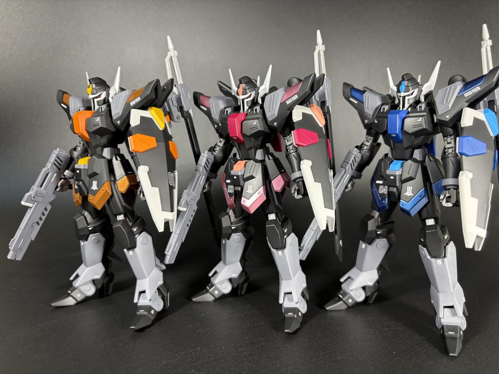 HGCE ブラックナイトスコードルドラ×3–5枚目/制作者:岩だむ