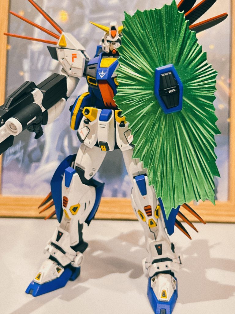 ガンダムF90 Vタイプ–3枚目/制作者：蒼白0096