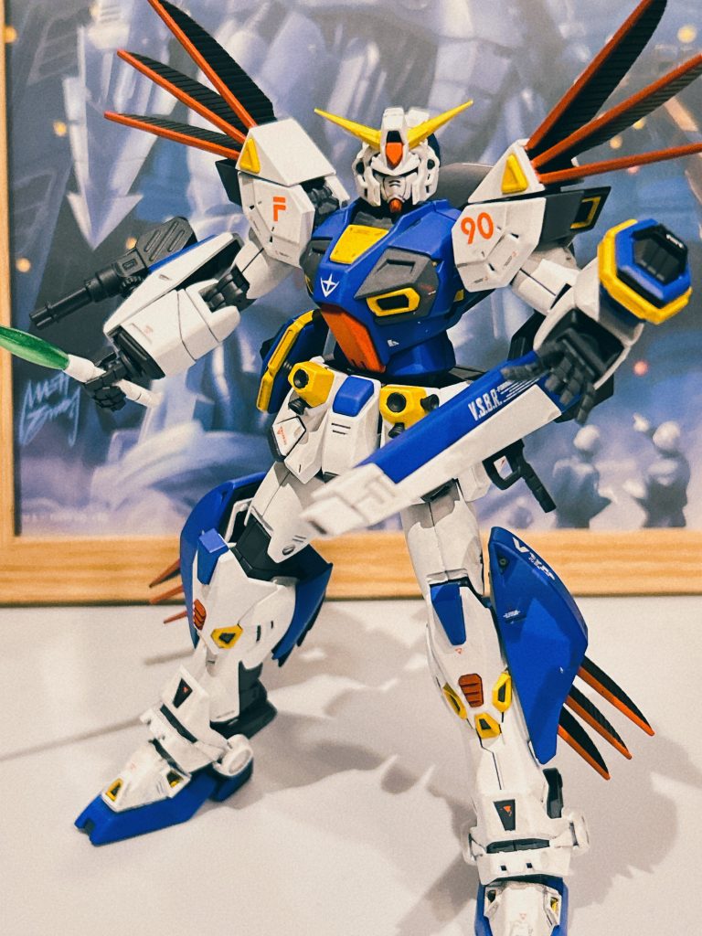 ガンダムF90 Vタイプ–2枚目/制作者：蒼白0096