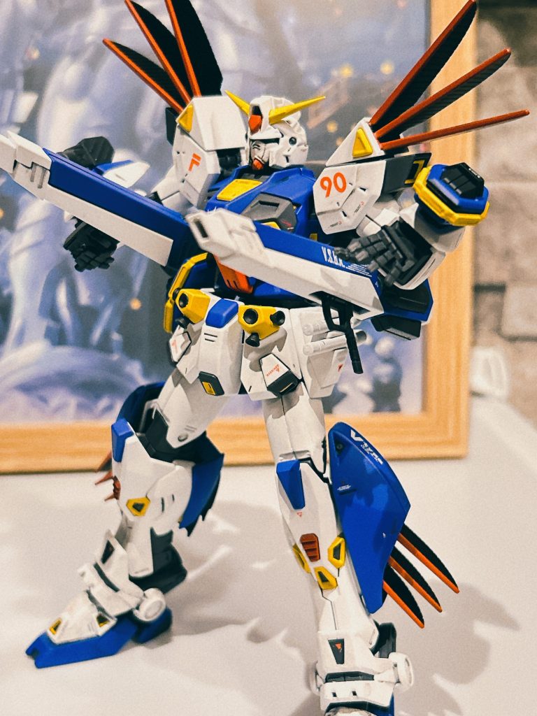 ガンダムF90 Vタイプ–4枚目/制作者：蒼白0096