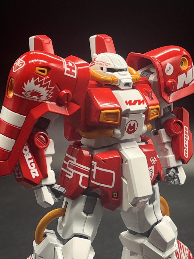 貼り忘れた上半身寄りの逆サイド。