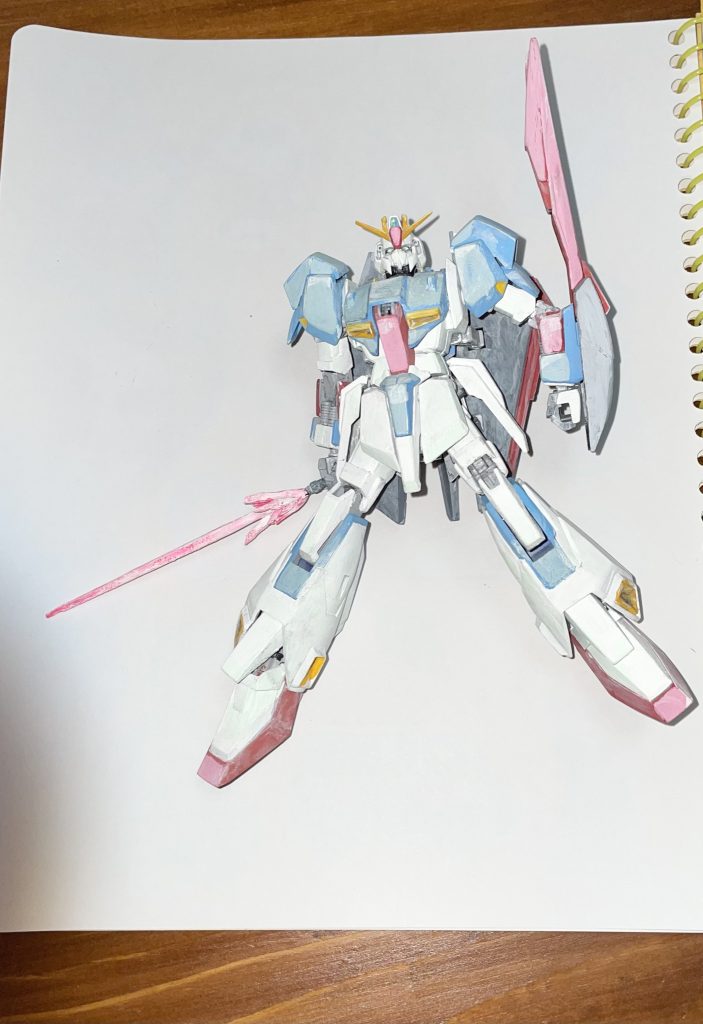 塗装一回目少しぼやけた感じがしたので塗り足して完成しました！