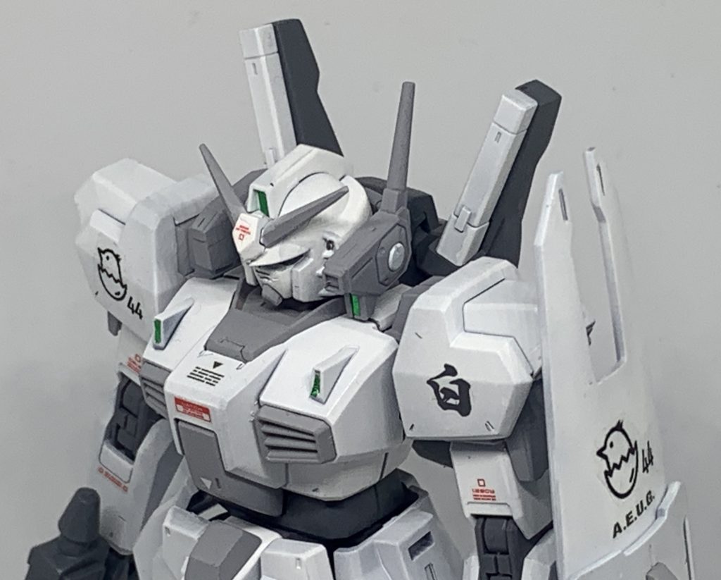 スノーホワイト？でぴよぴよぱっか～んなガンダムＭｋ-II(ガンダムＭｋ-II 川崎純情小町吉川佳那専用機)