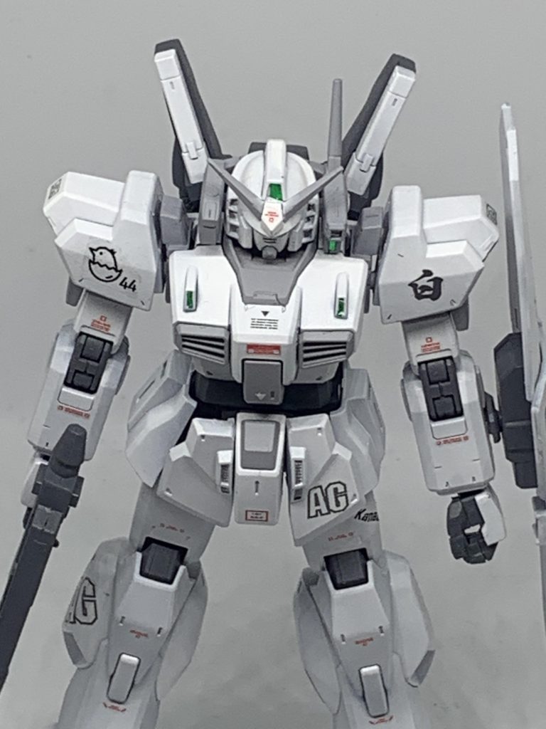 スノーホワイト？でぴよぴよぱっか～んなガンダムＭｋ-II(ガンダムＭｋ-II 川崎純情小町吉川佳那専用機)–8枚目/制作者：aoki_rightning-ff13