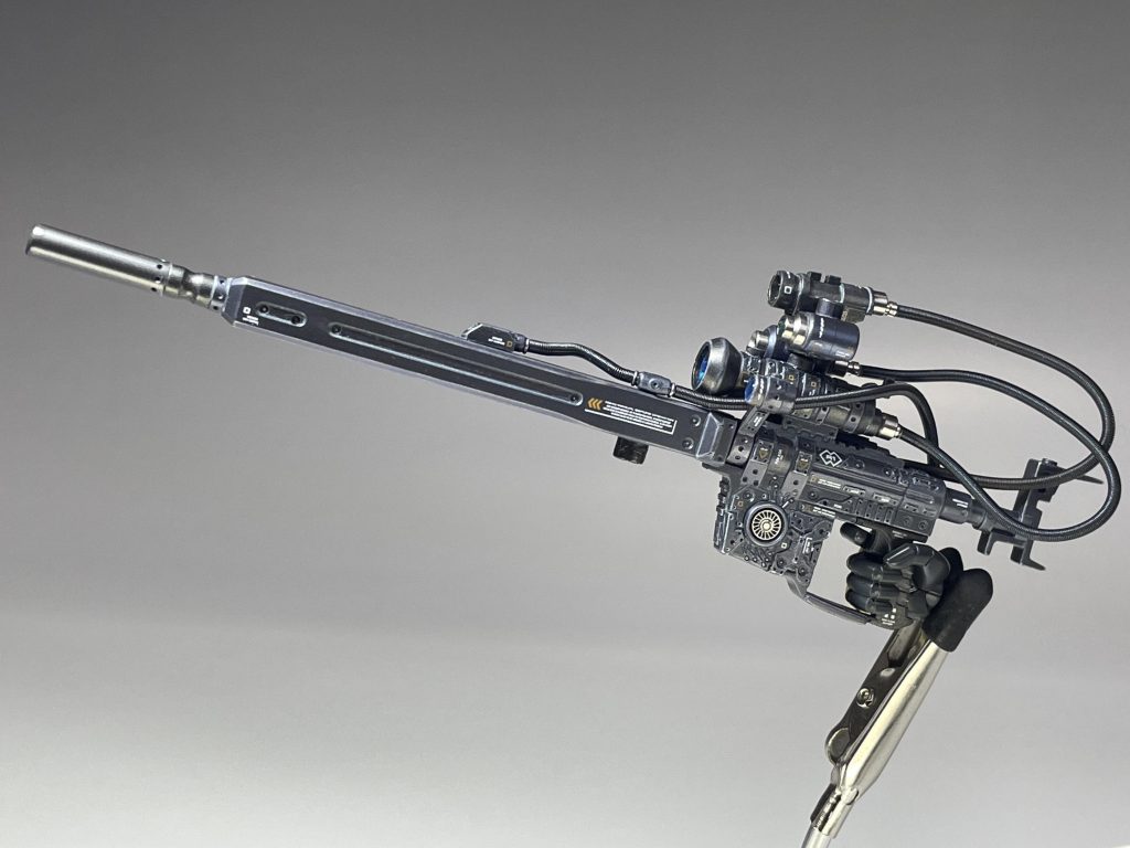 HG ザクⅠスナイパー ビームライフル + ヘッドスコープ–5枚目/制作者：takiyama08g