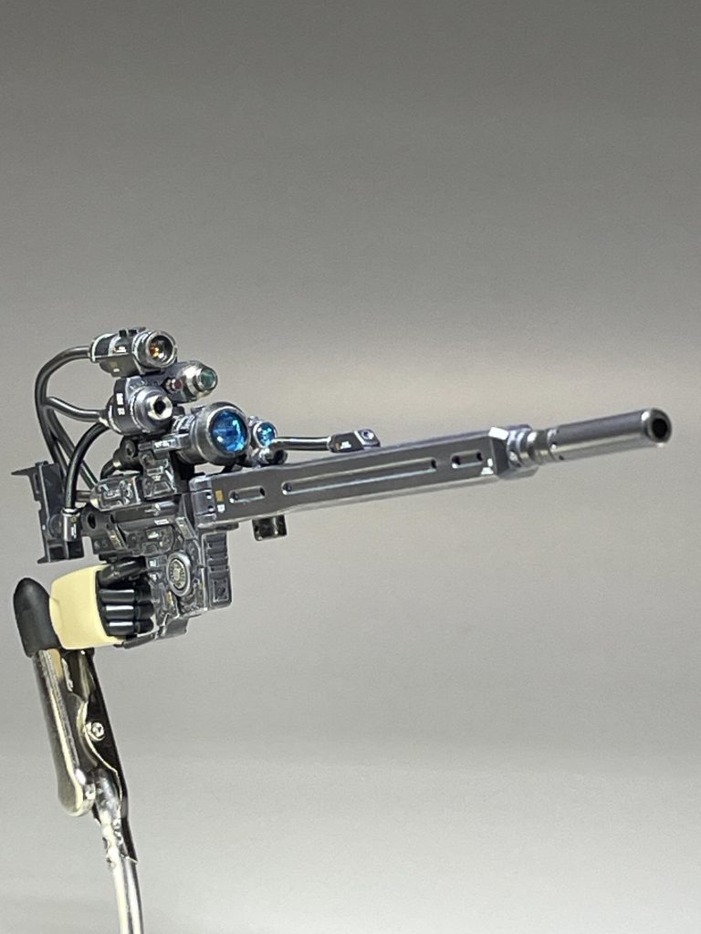 HG ザクⅠスナイパー ビームライフル + ヘッドスコープ–6枚目/制作者：takiyama08g