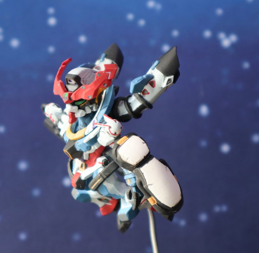 シールドはMSアンサンブルのものを付けました。